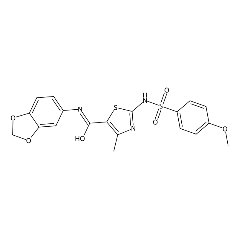 Buy N Benzo D Dioxol Yl Methoxyphenylsulfonamido