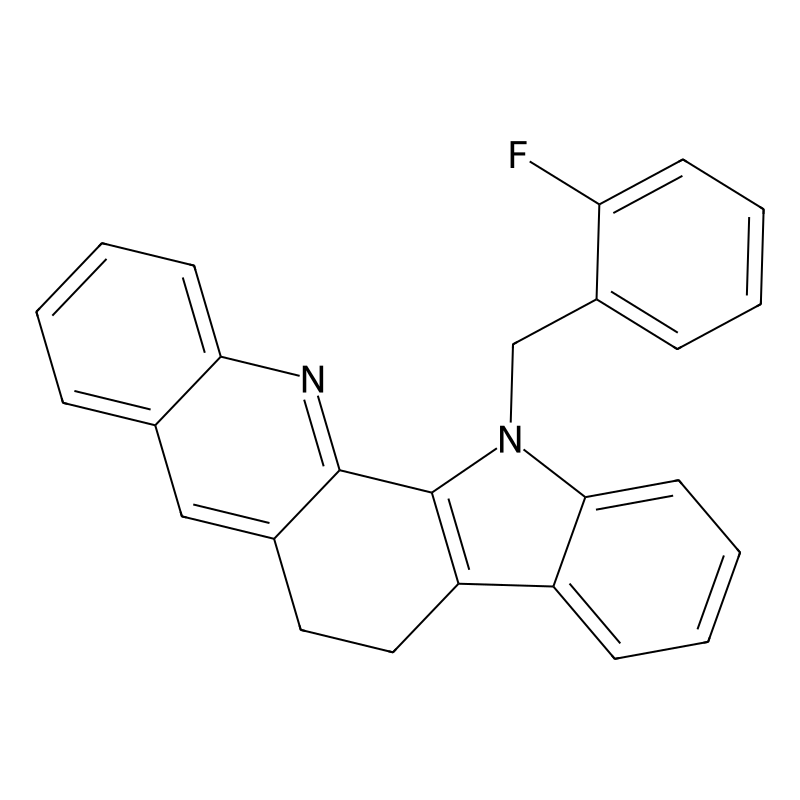 13-(2-fluorobenzyl)-6,13-dihydro-5H-indolo[3,2-c]a...