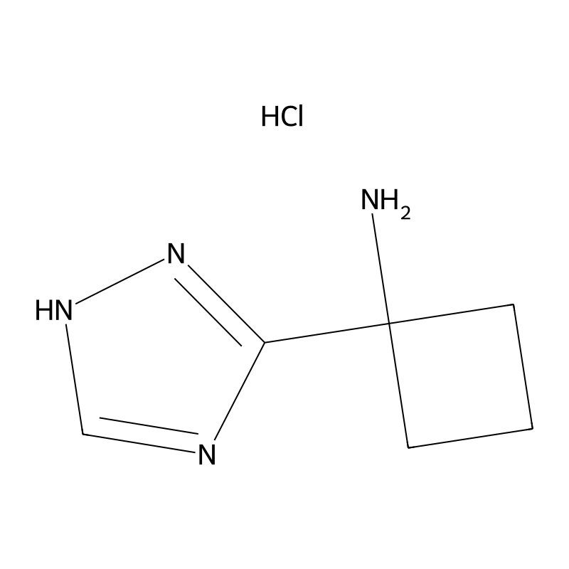 1-(4H-1,2,4-triazol-3-yl)cyclobutan-1-amine hydroc...