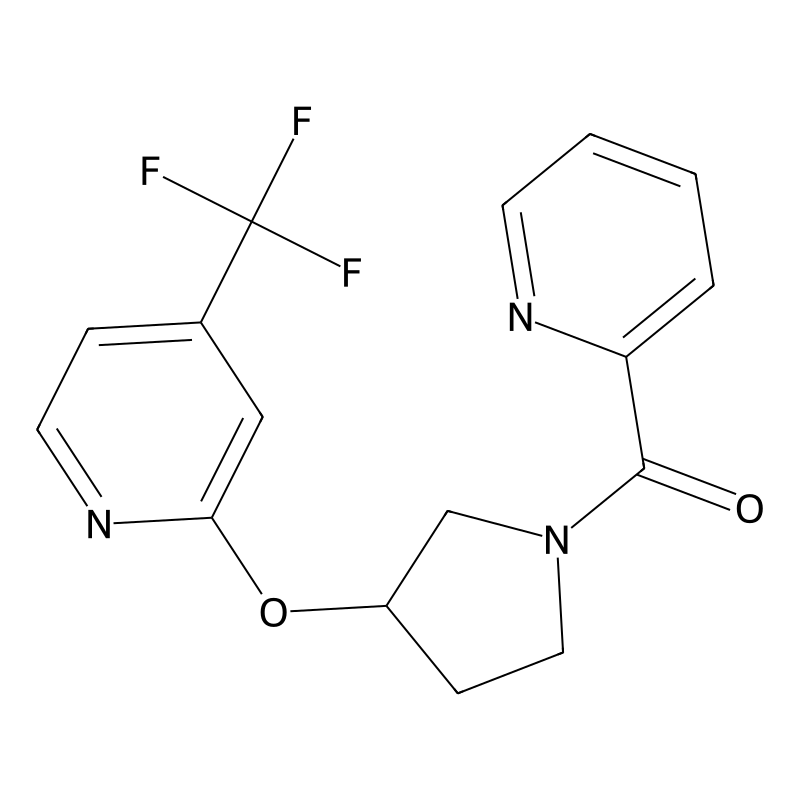 Pyridin-2-yl(3-((4-(trifluoromethyl)pyridin-2-yl)o...