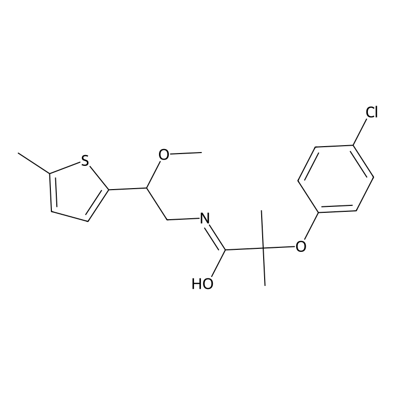 2-(4-Chlorophenoxy)-N-[2-methoxy-2-(5-methylthioph...