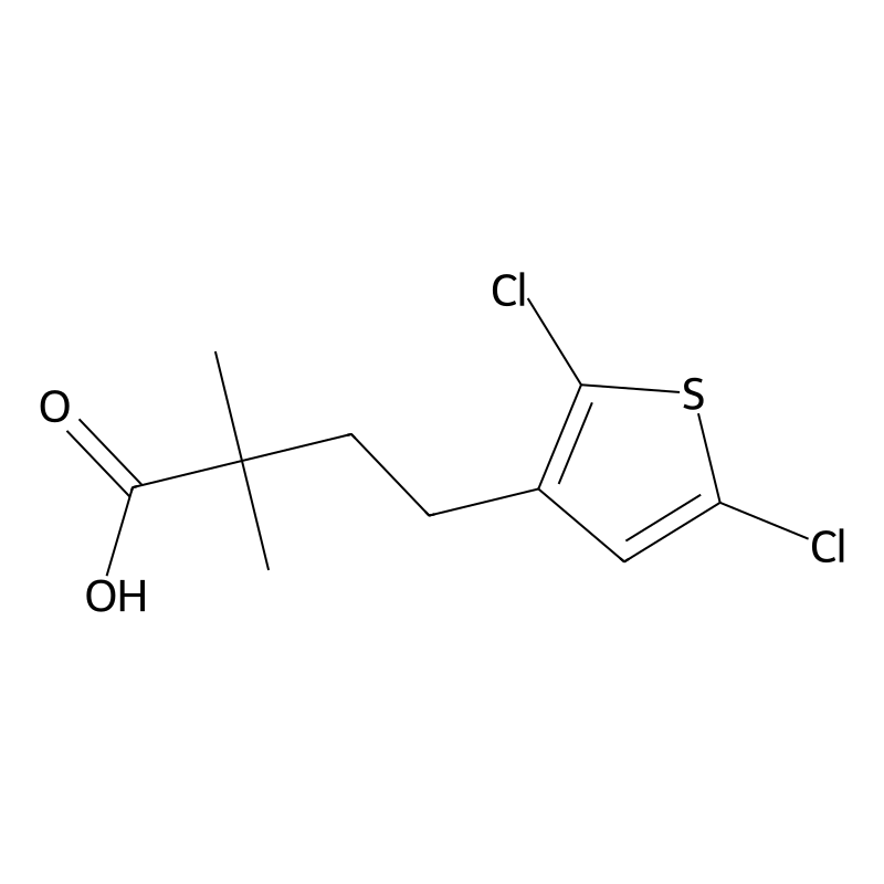 4-(2,5-Dichlorothiophen-3-yl)-2,2-dimethylbutanoic...