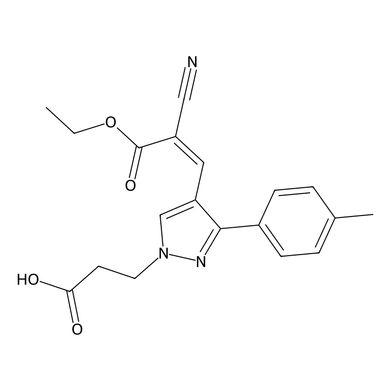 buy-z-3-4-2-cyano-3-ethoxy-3-oxoprop-1-en-1-yl-3-p-tolyl-1h