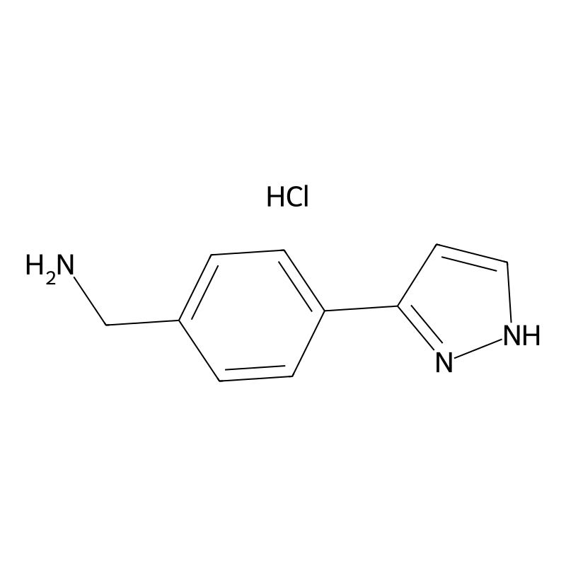 (4-(1H-Pyrazol-5-yl)phenyl)methanamine