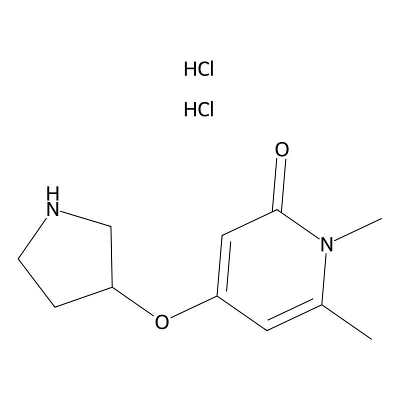 1,6-Dimethyl-4-(pyrrolidin-3-yloxy)-1,2-dihydropyr...