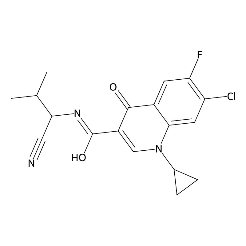 7-chloro-N-(1-cyano-2-methylpropyl)-1-cyclopropyl-...