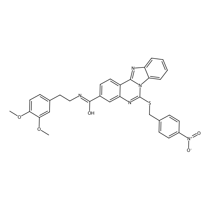 N-[2-(3,4-dimethoxyphenyl)ethyl]-9-{[(4-nitropheny...