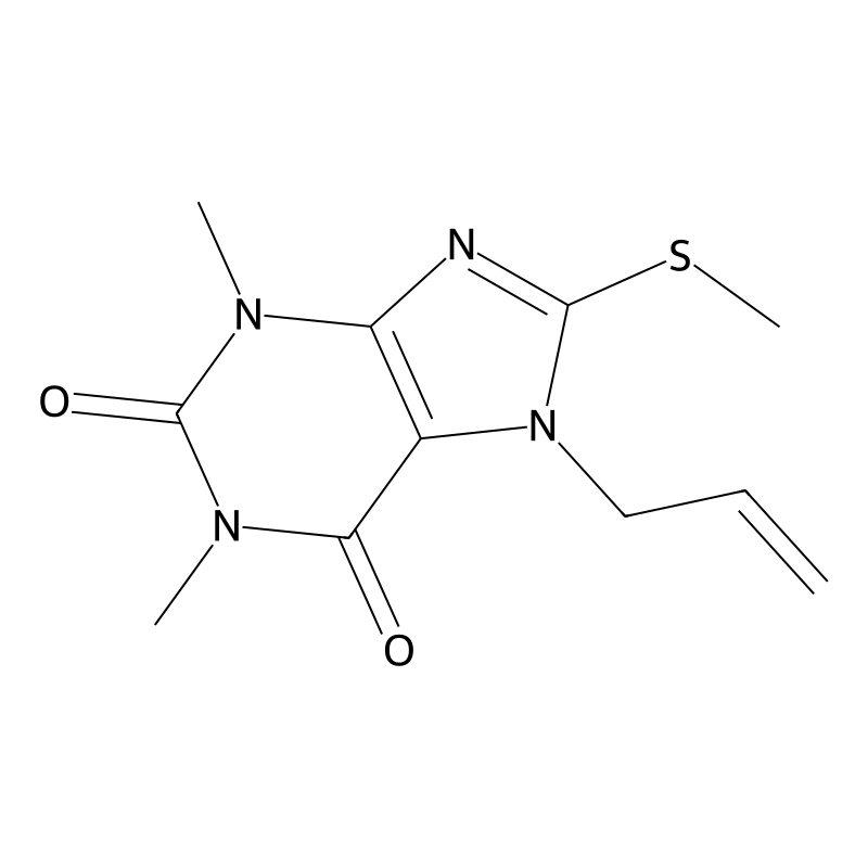 1,3-Dimethyl-8-methylsulfanyl-7-prop-2-enylpurine-...