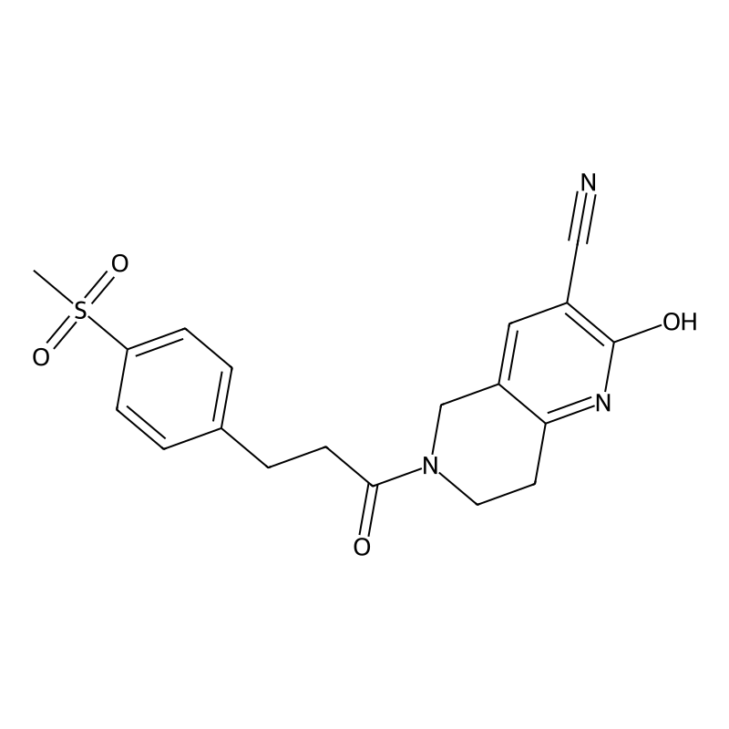 6-(3-(4-(Methylsulfonyl)phenyl)propanoyl)-2-oxo-1,...