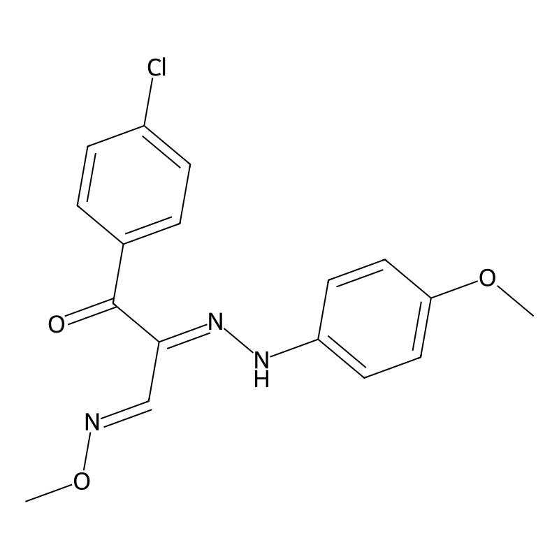 3-(4-chlorophenyl)-2-[2-(4-methoxyphenyl)hydrazono...