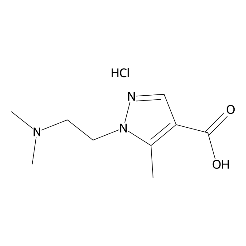 1-[2-(Dimethylamino)ethyl]-5-methylpyrazole-4-carb...