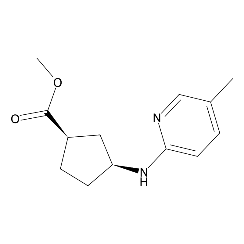 Methyl (1R,3S)-3-[(5-methylpyridin-2-yl)amino]cycl...