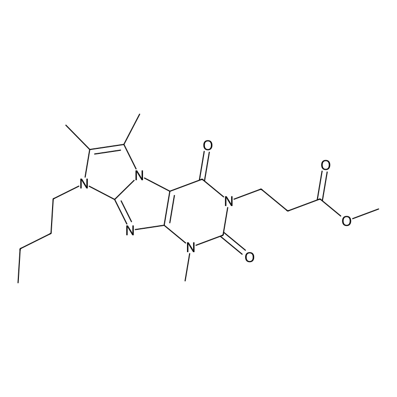 Methyl 3-(6-butyl-4,7,8-trimethyl-1,3-dioxopurino[...