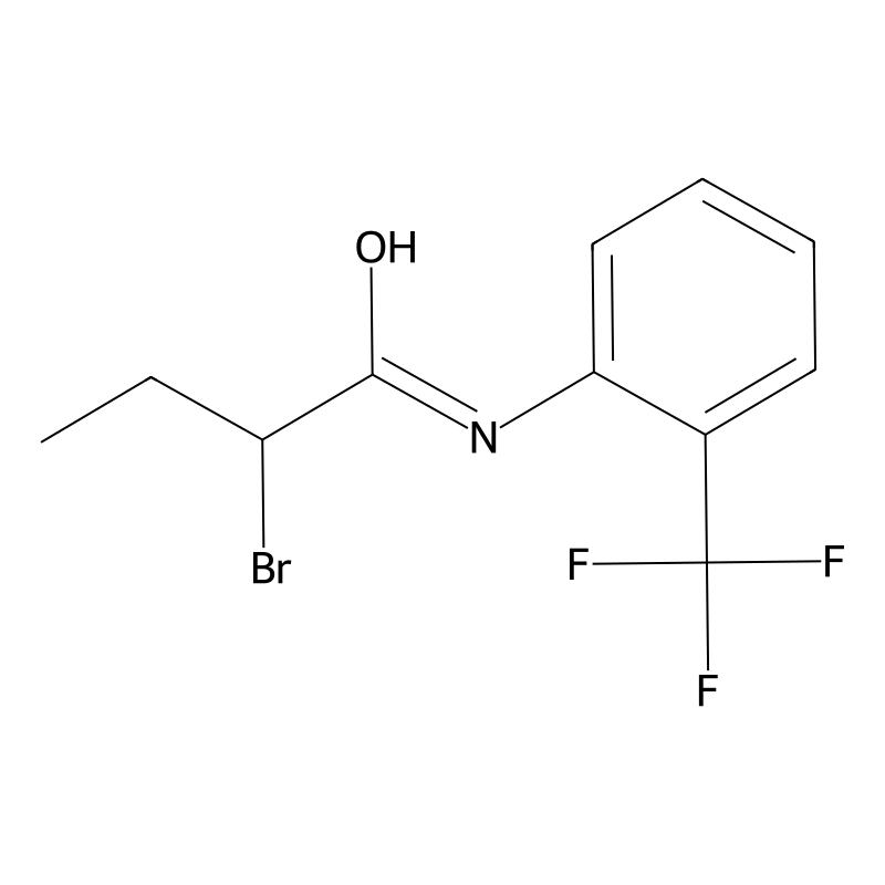 2-bromo-N-[2-(trifluoromethyl)phenyl]butanamide