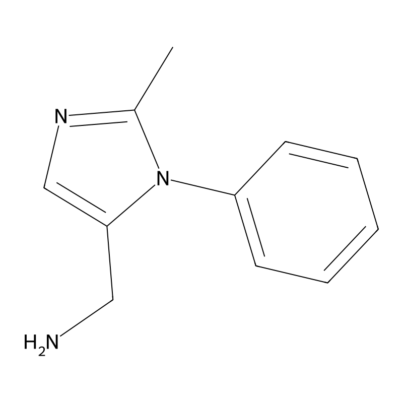 (2-methyl-1-phenyl-1H-imidazol-5-yl)methanamine