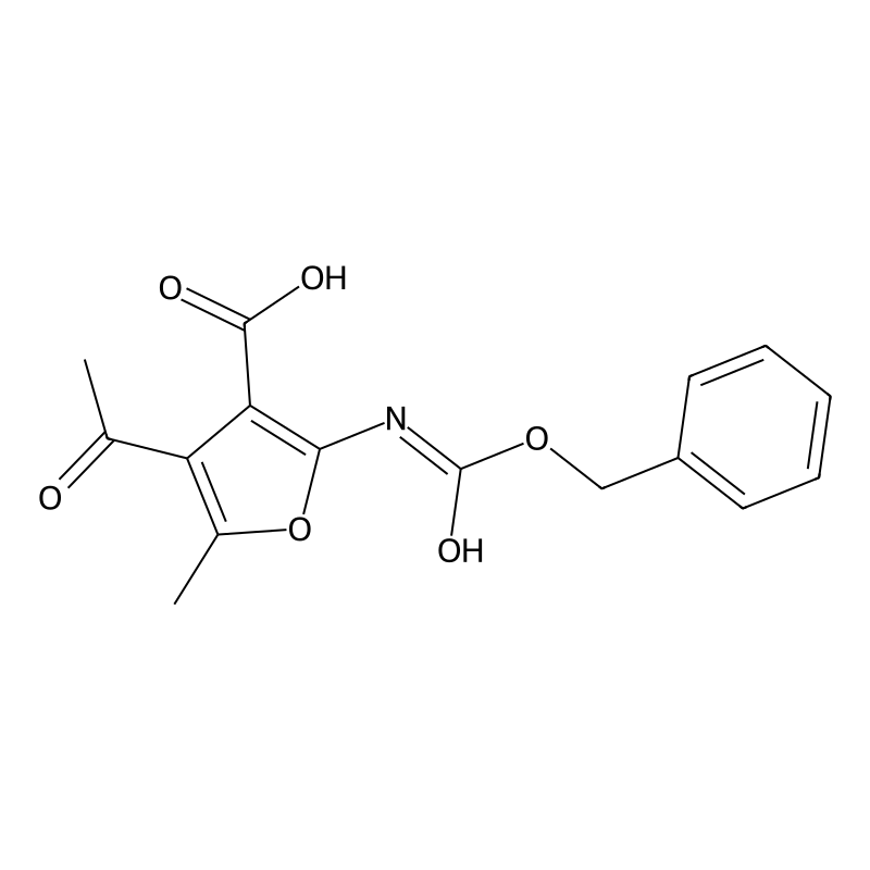 4-Acetyl-5-methyl-2-(phenylmethoxycarbonylamino)fu...