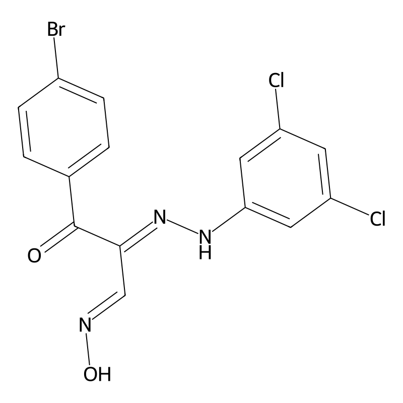 3-(4-Bromophenyl)-2-[2-(3,5-dichlorophenyl)hydrazo...