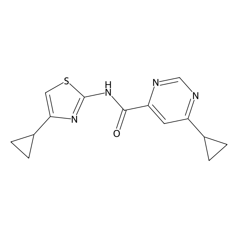 6-Cyclopropyl-N-(4-cyclopropyl-1,3-thiazol-2-yl)py...