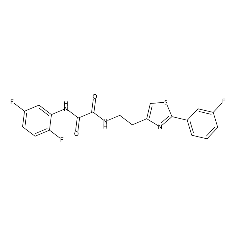 N1-(2,5-difluorophenyl)-N2-(2-(2-(3-fluorophenyl)t...
