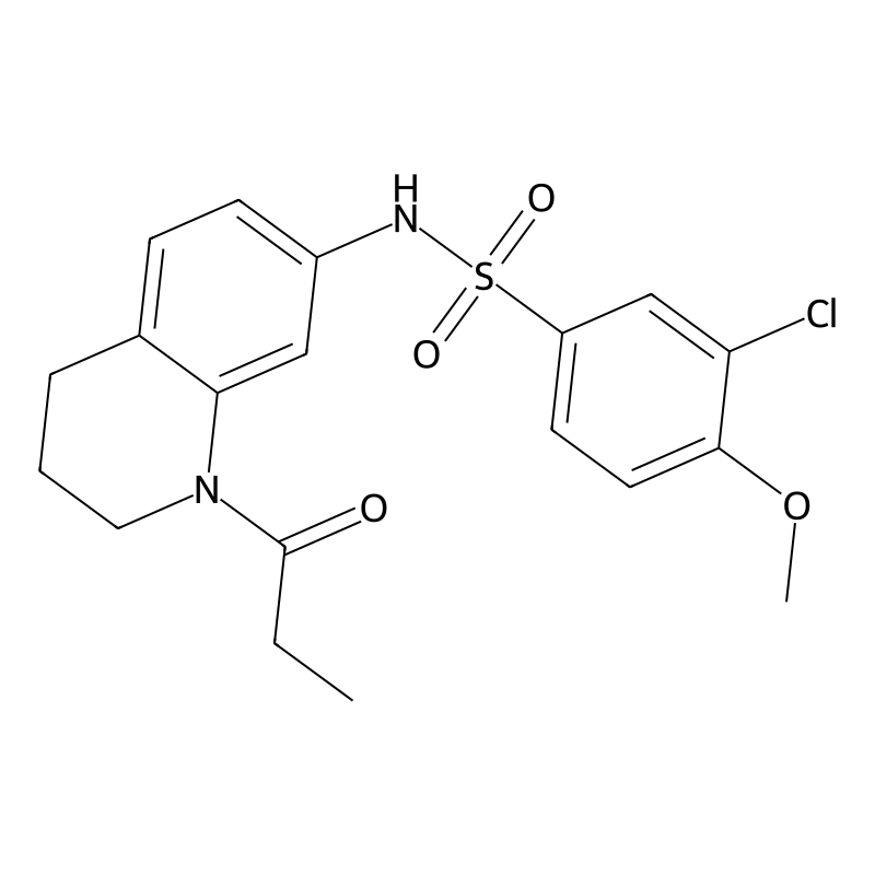 3-chloro-4-methoxy-N-(1-propionyl-1,2,3,4-tetrahyd...