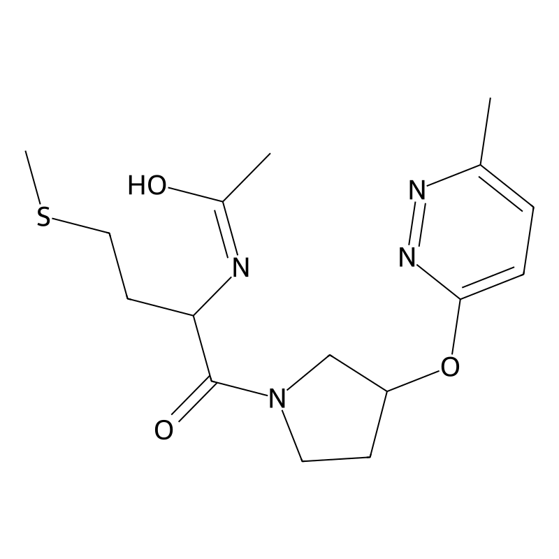 N-(1-(3-((6-methylpyridazin-3-yl)oxy)pyrrolidin-1-...