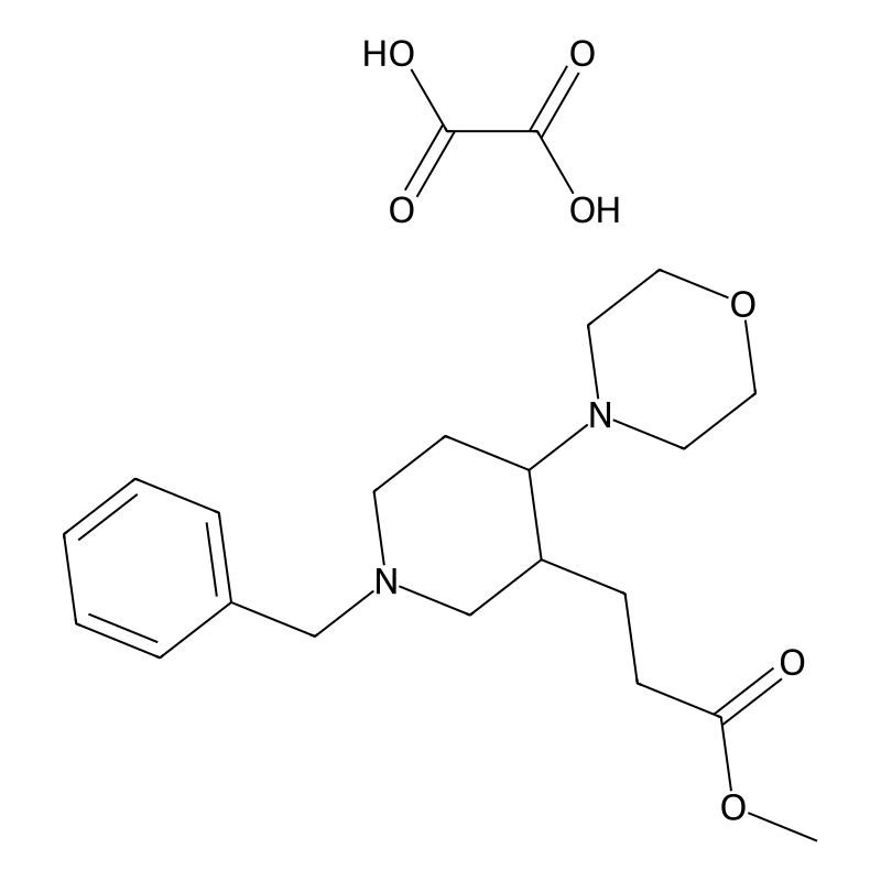 Methyl 3-(1-benzyl-4-morpholin-4-ylpiperidin-3-yl)...