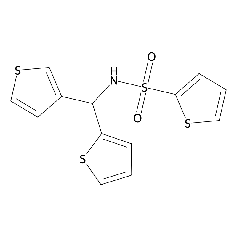 N-(thiophen-2-yl(thiophen-3-yl)methyl)thiophene-2-...