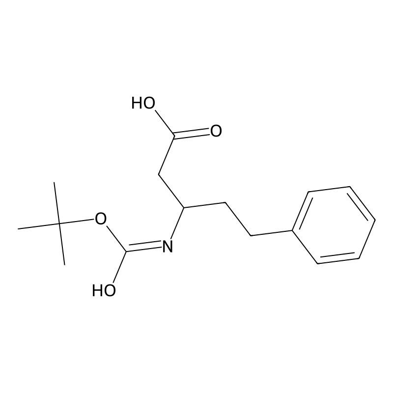 3-tert-Butoxycarbonylamino-5-phenyl-pentanoic acid