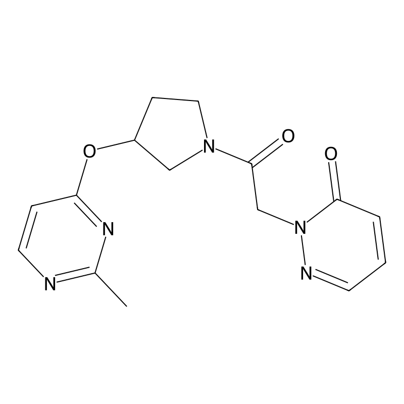 Buy 2 2 {3 [ 2 Methylpyrimidin 4 Yl Oxy]pyrrolidin 1 Yl} 2 Oxoethyl 2