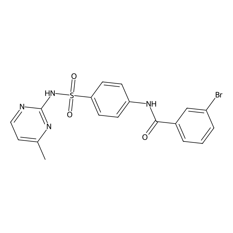 3-bromo-N-(4-(N-(4-methylpyrimidin-2-yl)sulfamoyl)...