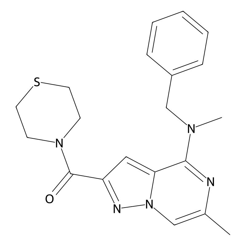 N-Benzyl-N,6-dimethyl-2-(thiomorpholine-4-carbonyl...