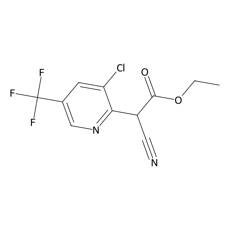 Ethyl 2-[3-chloro-5-(trifluoromethyl)pyridin-2-yl]...