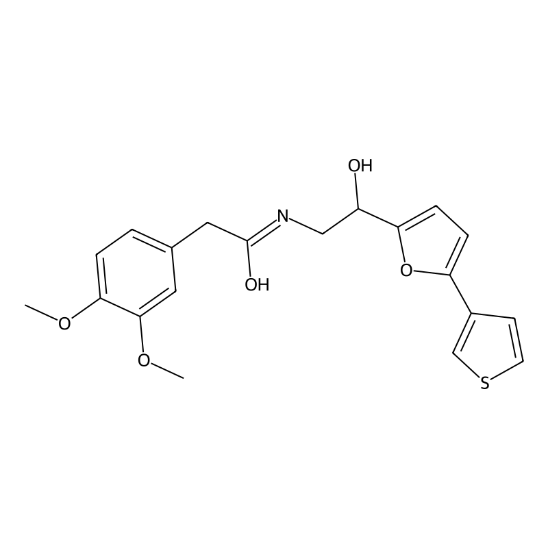 2-(3,4-dimethoxyphenyl)-N-(2-hydroxy-2-(5-(thiophe...