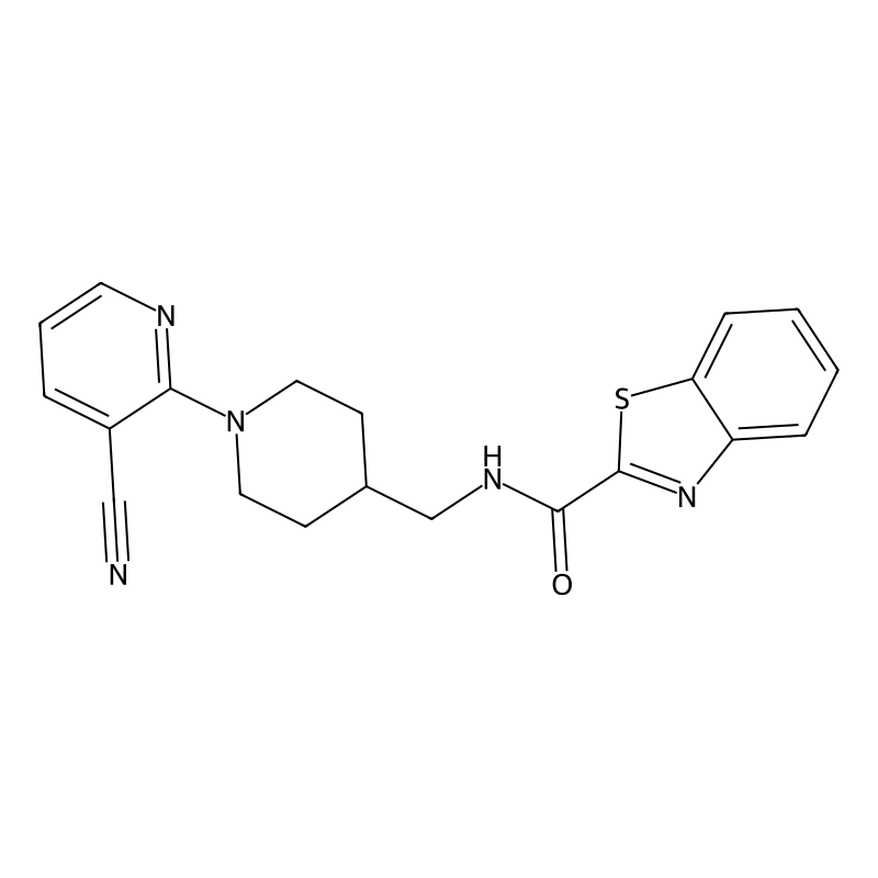 Buy N Cyanopyridin Yl Piperidin Yl Methyl Benzo D Thiazole Carboxamide