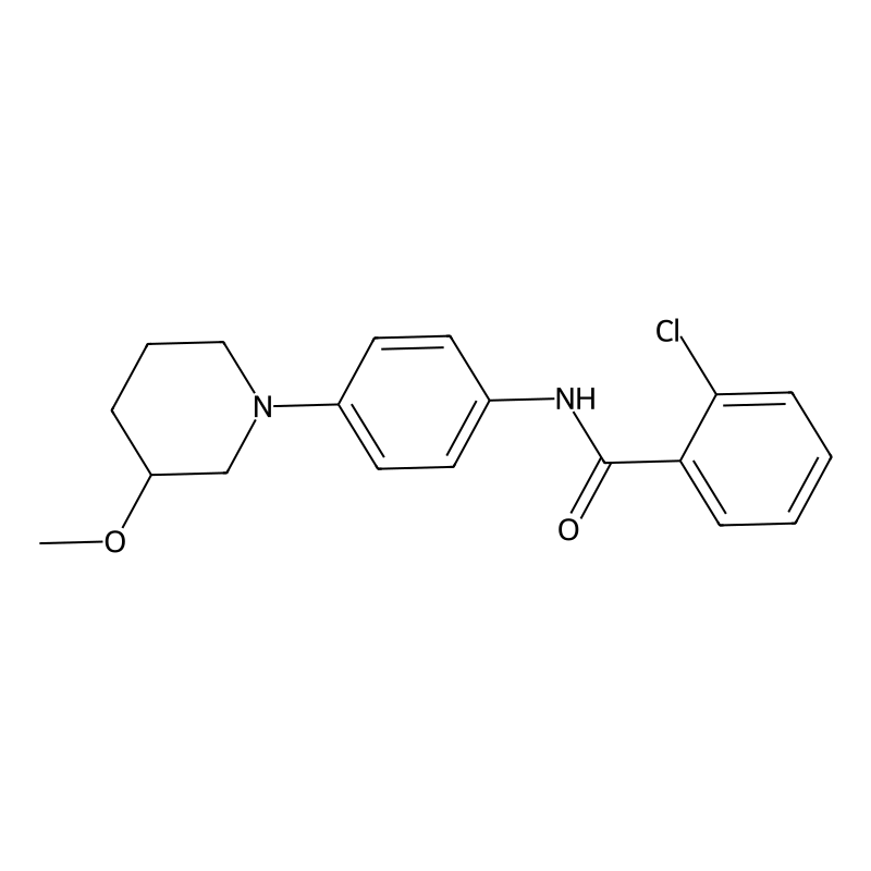 2-Chloro-N-[4-(3-methoxypiperidin-1-YL)phenyl]benz...