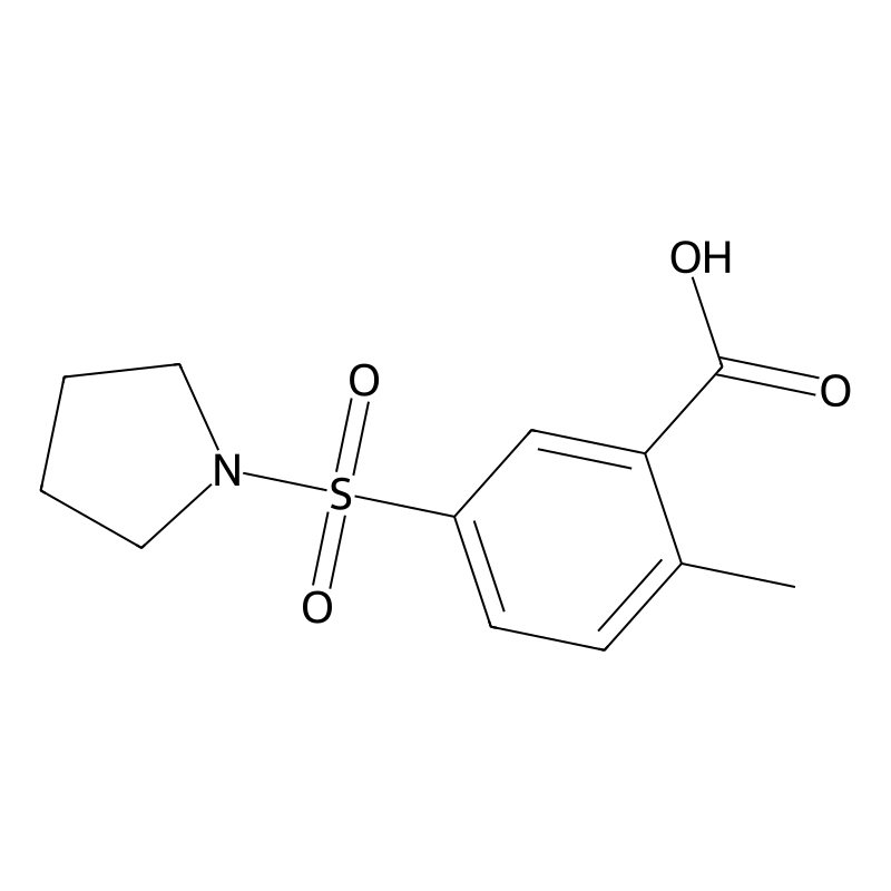 2-Methyl-5-(pyrrolidine-1-sulfonyl)-benzoic acid