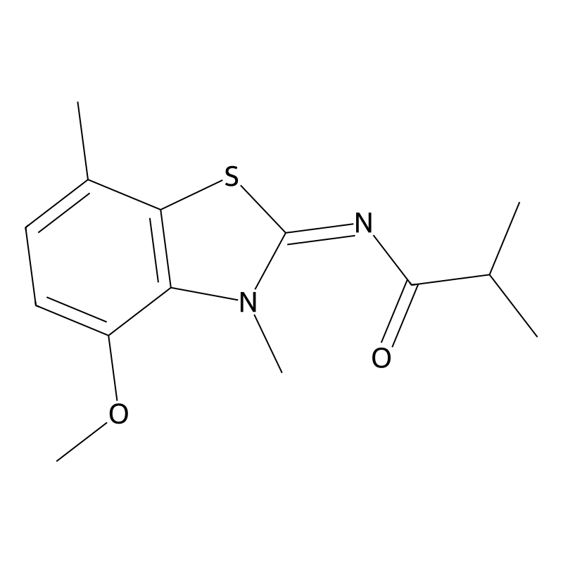 (Z)-N-(4-methoxy-3,7-dimethylbenzo[d]thiazol-2(3H)...