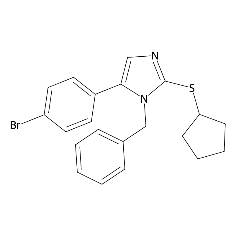 1-benzyl-5-(4-bromophenyl)-2-(cyclopentylthio)-1H-...