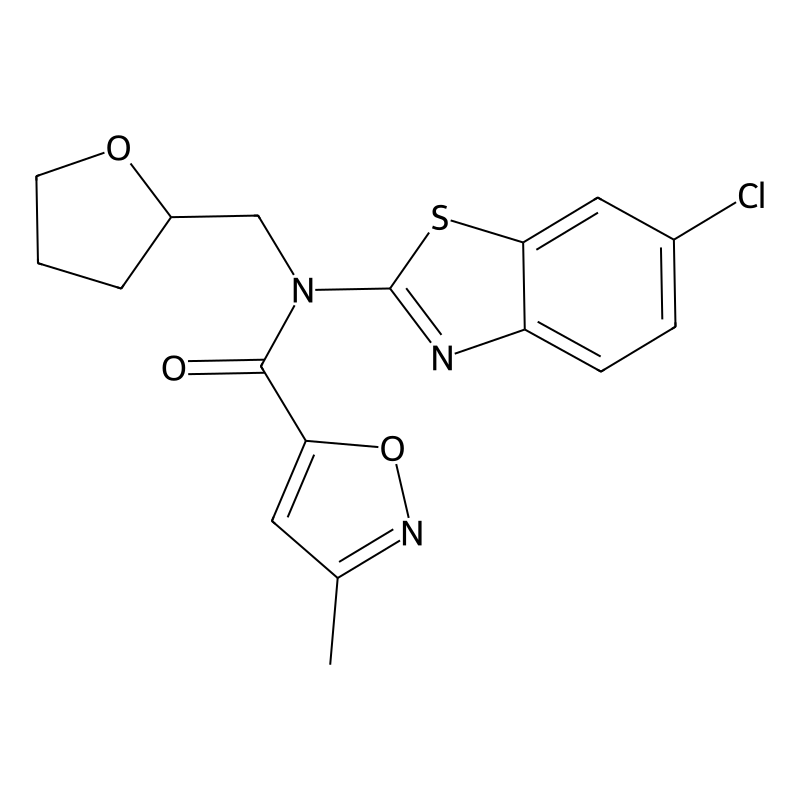 N-(6-chlorobenzo[d]thiazol-2-yl)-3-methyl-N-((tetr...