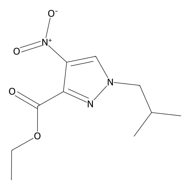 ethyl 1-isobutyl-4-nitro-1H-pyrazole-3-carboxylate