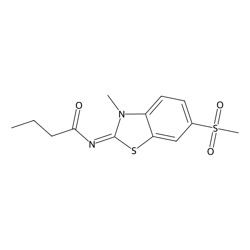 (Z)-N-(3-methyl-6-(methylsulfonyl)benzo[d]thiazol-...