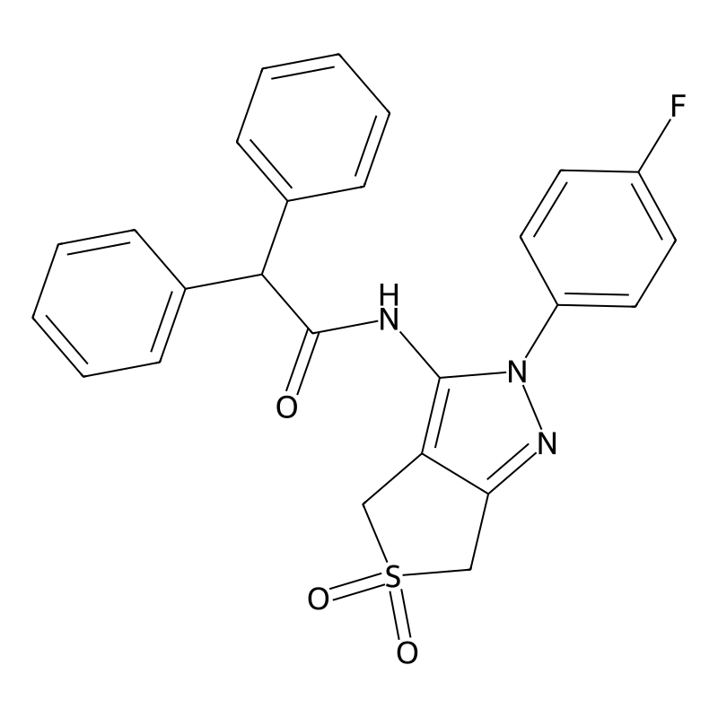 Buy N-[2-(4-fluorophenyl)-5,5-dioxo-4,6-dihydrothieno[3,4-c]pyrazol-3 ...