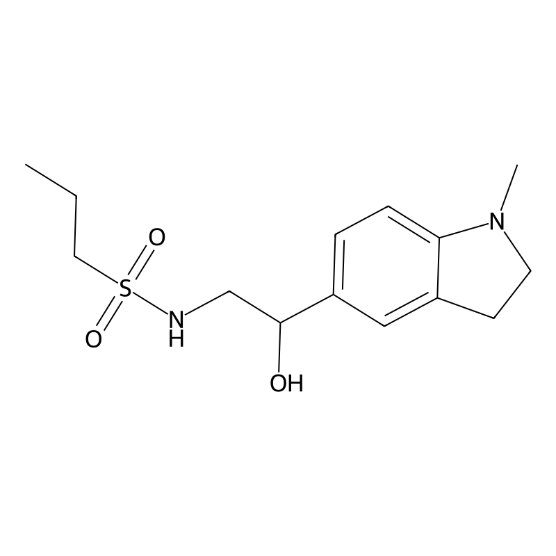 N-(2-hydroxy-2-(1-methylindolin-5-yl)ethyl)propane...