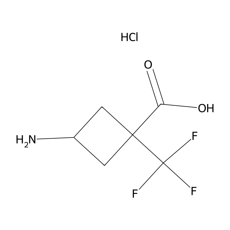 3-Amino-1-(trifluoromethyl)cyclobutane-1-carboxyli...