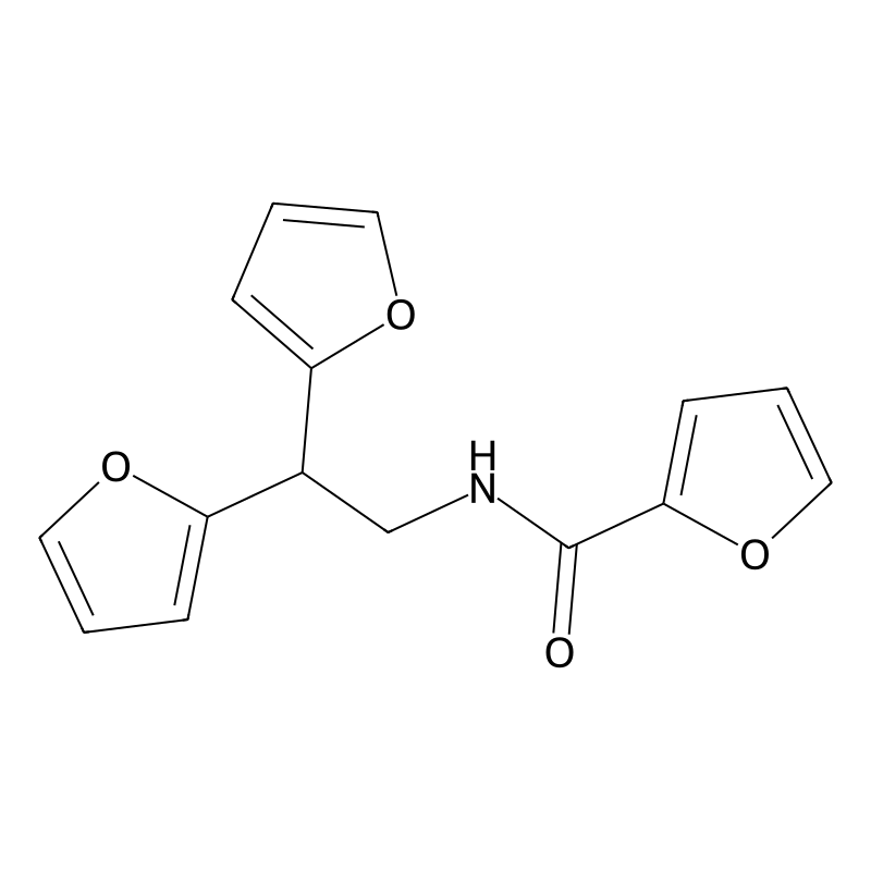 N-(2,2-di(furan-2-yl)ethyl)furan-2-carboxamide