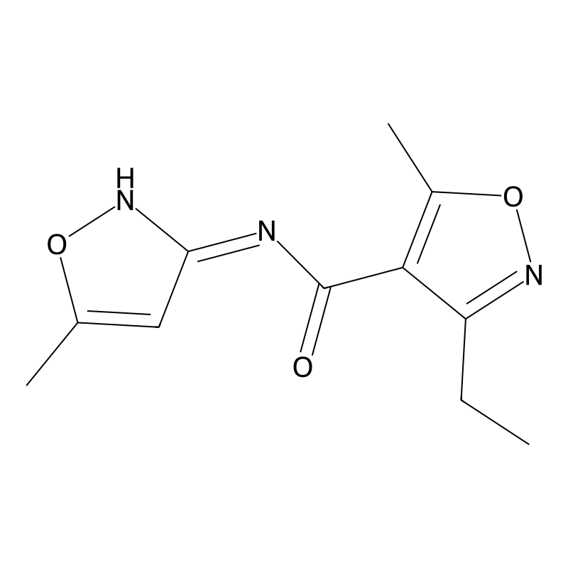 3-ethyl-5-methyl-N-(5-methyl-1,2-oxazol-3-yl)-1,2-...