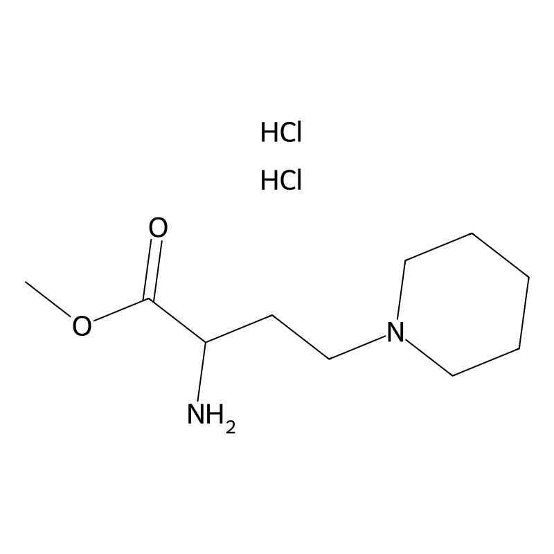 Methyl 2-amino-4-(piperidin-1-yl)butanoate dihydro...