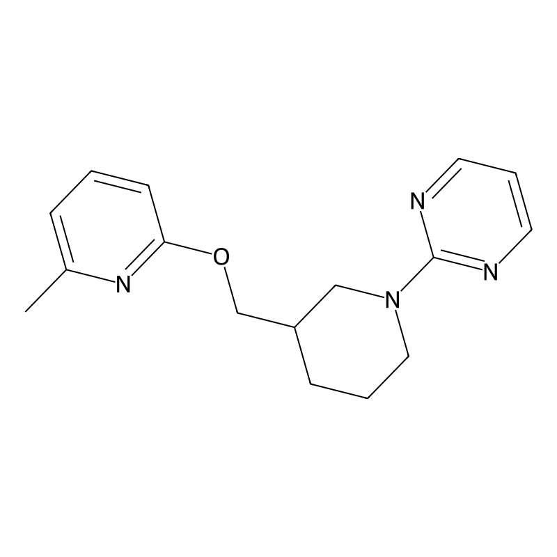 2-[3-[(6-Methylpyridin-2-yl)oxymethyl]piperidin-1-...