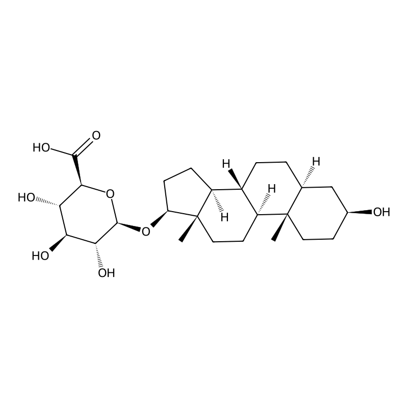 5alpha-Androstane-3beta,17beta-diol 17-glucuronide