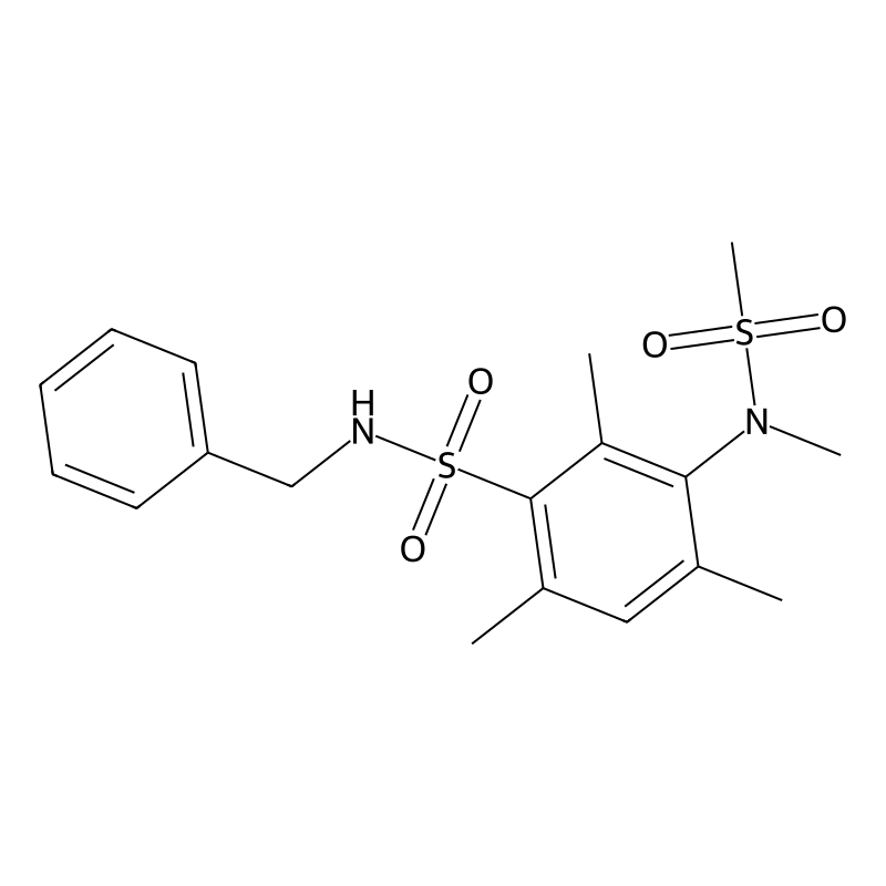 N-benzyl-2,4,6-trimethyl-3-(N-methylmethylsulfonam...